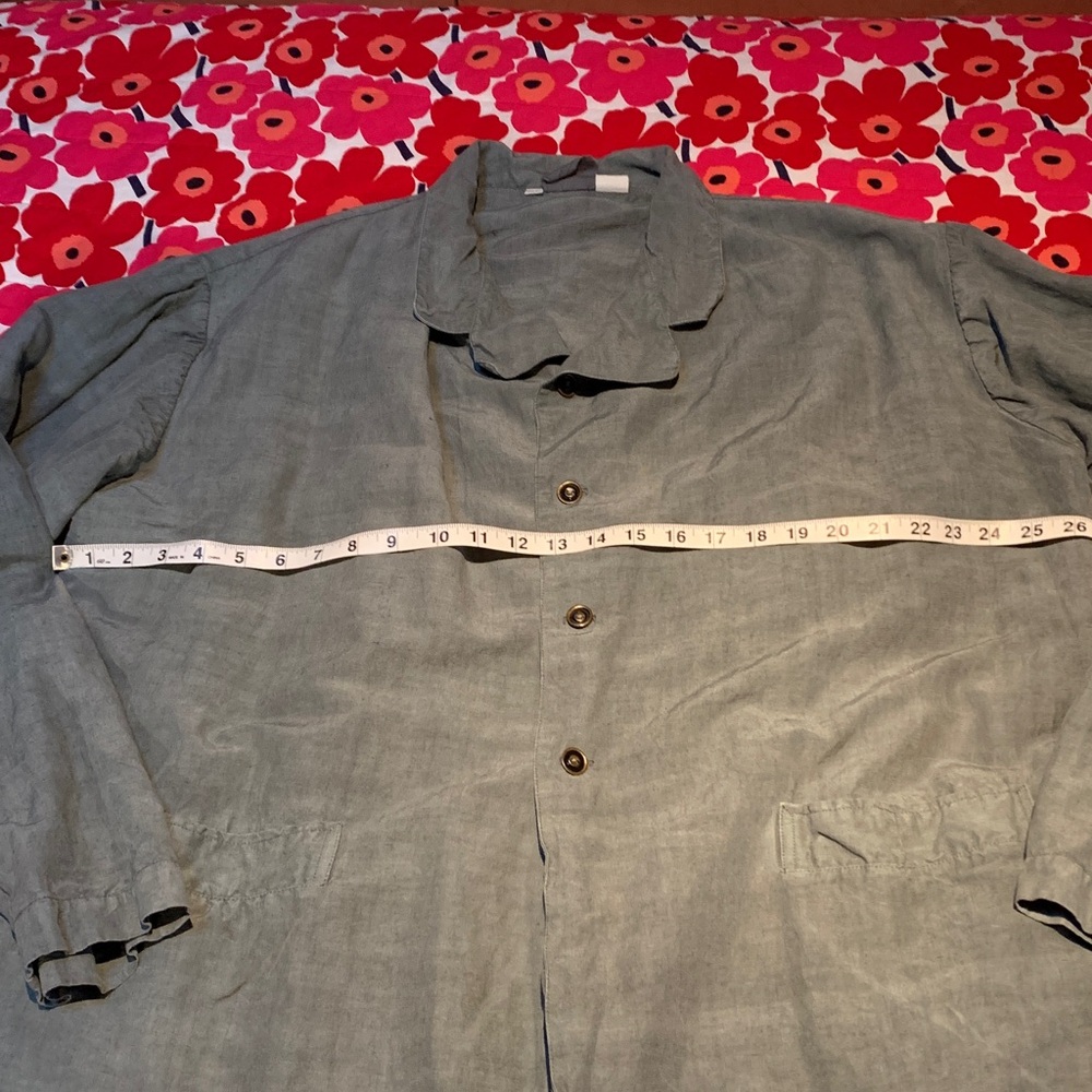 J Morgan Puett Unstructured Linen/silk Jacket - Picture 2 of 6